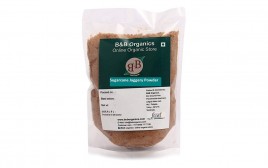 B&B Organics Sugarcane jaggery Powder   Pack  3 kilogram